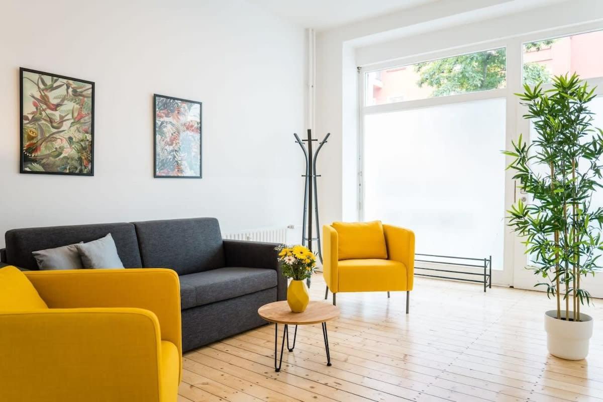 Spacious 3Br Plus Ac Self Check-In Street Parking Berlin Kültér fotó