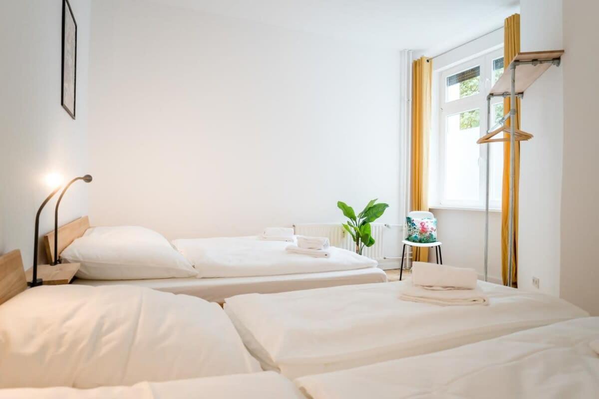 Spacious 3Br Plus Ac Self Check-In Street Parking Berlin Kültér fotó